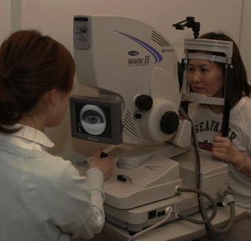 蛍光眼底カメラ（フルオレセイン､インドシアニングリーン）